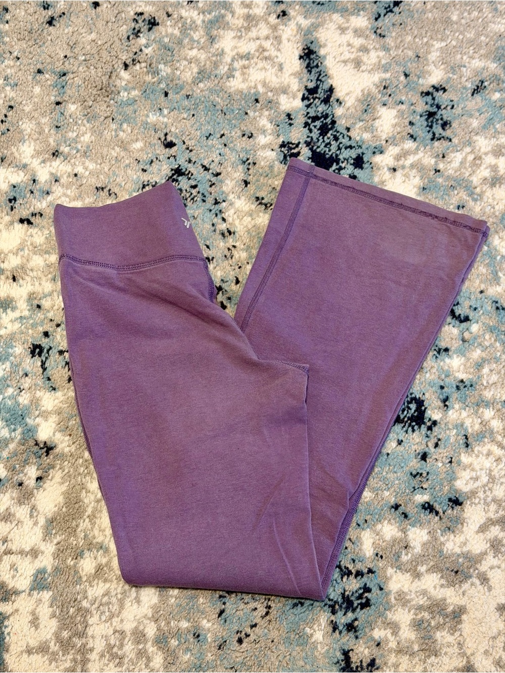 Kids Purple Old Navy Powerchill Flare Yoga Leggings - L 10/12